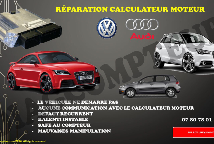 Réparation calulateur airbag 